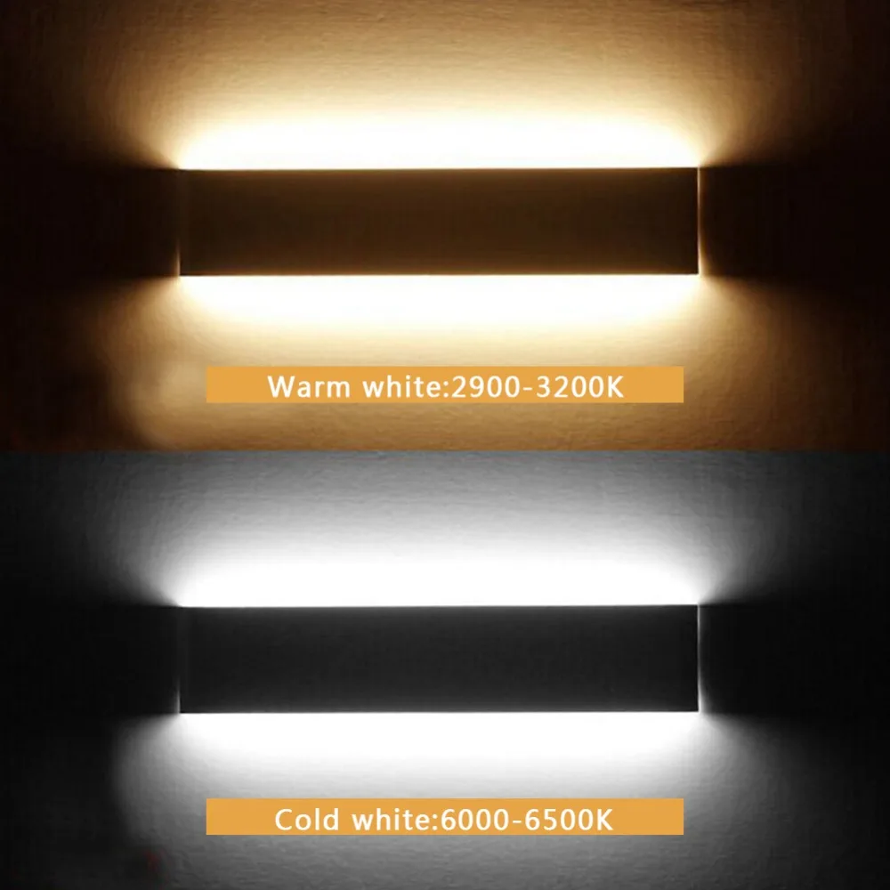 Led Wall Sconce Light Decor Dimmable Wall Lamp Living Room Bedroom Indoor Light For Home Brushed Aluminum Wall lighting Fixture