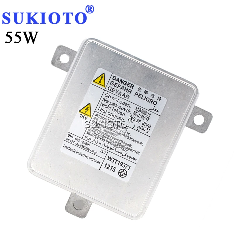 SUKIOTO New D1S D1R D3S 55W HID Xenon Ballast 55W Control Unit OEM 8K0941597C 8K0941597E 8K0941597 Headlight Lamp HID Ballast