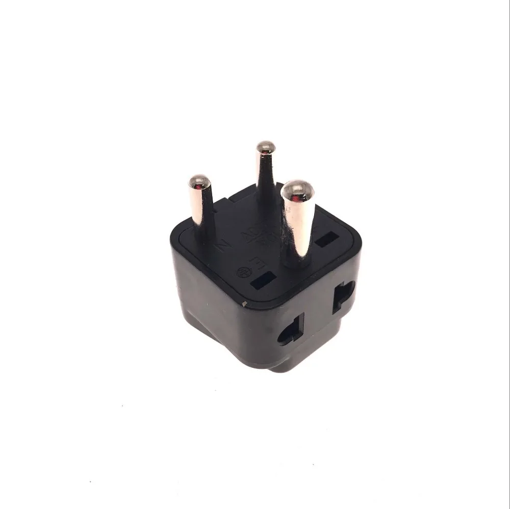 1 TO 2 ways Nepal India Sri Lanka Universal Travel Power Plug Adapter AU/US/EU to Small South Africa Adaptor Converter Connector