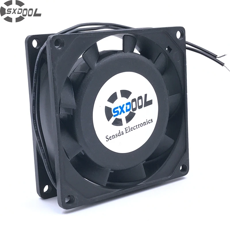 

SXDOOL Cooling Fan 220V SJ80025HA2 SJ8025HA2 8cm 80mm 8025 AC 220v Server Inverter Case Blower