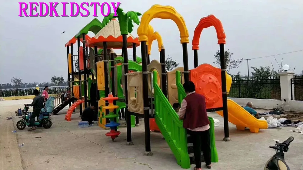 Exported to Romania Quality Warranted Commercial School Playground Equipment HZ15A-133A