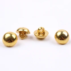 100pcs/Lot Plastic Round Buttons Metalic Color Shank Shirts button Apparel Sewing Accessories DIY Handmade Accessories Supplier