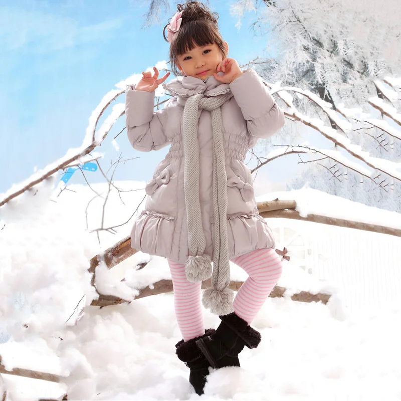 Children Outerwear Girl Baby Clothes Winter Casaco Infantil Menina Hooded Down Coat Kids Casaco Feminino Inverno Kawaii Clothes