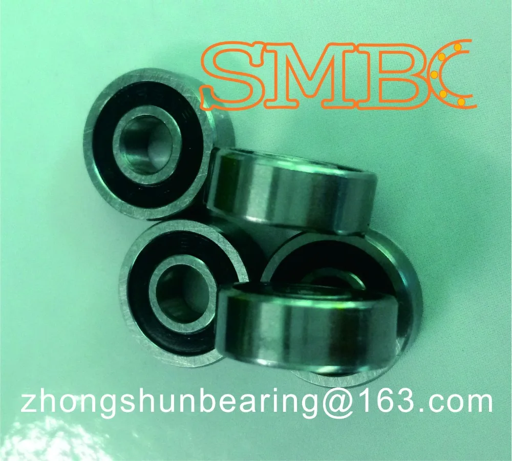 Banknote counter parts ATM PU bearing,Rubber tire Polyurethane bearing Shock absorption 605 2RS bearing