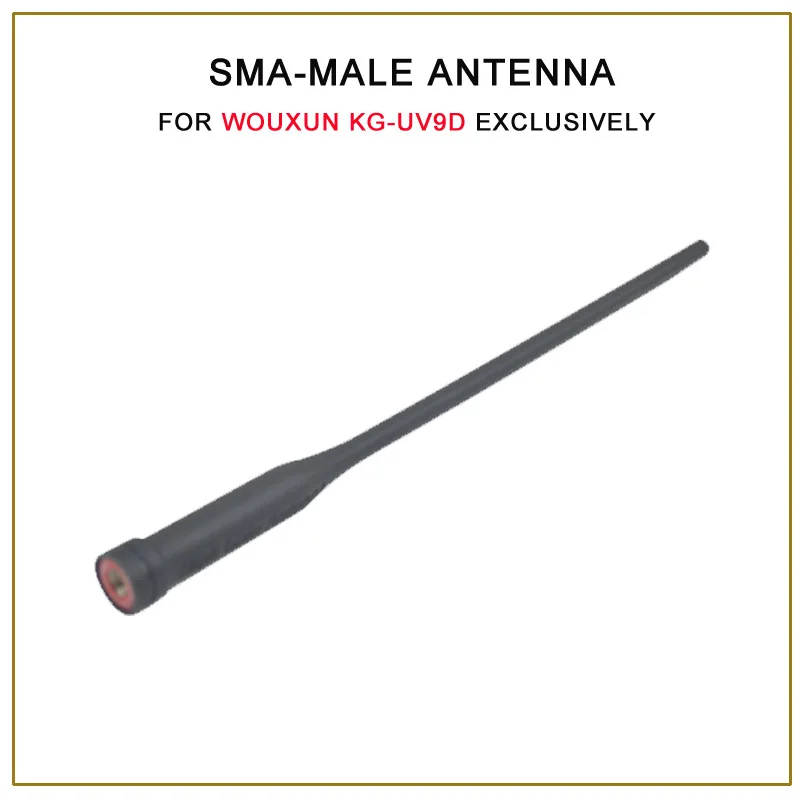 Wouxun KG-UV9D Long Antenna SMA-Male 144/430MHz Dual Band Antenna for WOUXUN KG-UV9D KG-UV9DPlus Exclusively