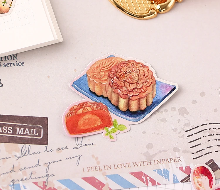 20pcs Creative Cute Self-made Life Living Food/ Food Scrapbooking Stickers /Decorative Sticker /DIY Craft Photo Albums Kawaii