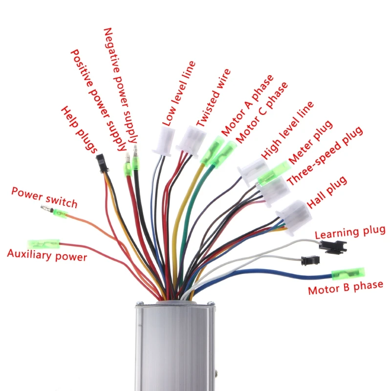 Scooter Controller for DC 24/36V 250W for DC Speed Regulator Part Device Supplies for Adults Girls Boys Sports Lovers Ac