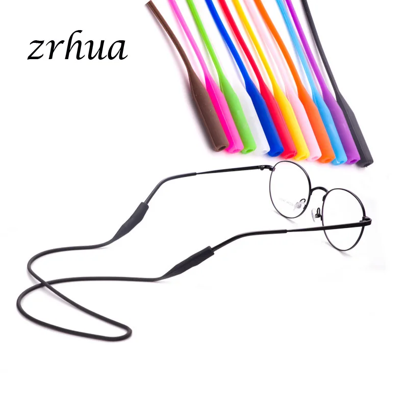 ZRHUA New Design style Hot sale Sunglasses Lanyard Strap Necklace Silicone Eyeglass Glasses Chain Cord Reading Glasses Strap