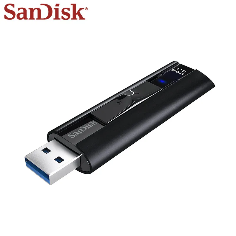Флеш-накопитель SanDisk Extreme Pro USB 3,2 Gen 1, 128 ГБ, 256 ГБ, макс. 420 Мб/с