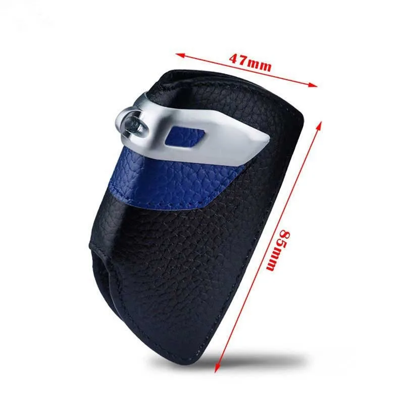 Car Key Case Key Cover Key Shell Protector for BMW X5 F15 X6 F16 F30 F11 F21 G30 7 Series G11 X1 F48 F39 Accessories Car Styling