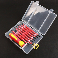 1 Set Screwdrivers Electrician Manual Kits Multi-purpose 380V Insulation Precision Slotted/Phillips Screwdrivers CR-V Hand Tools