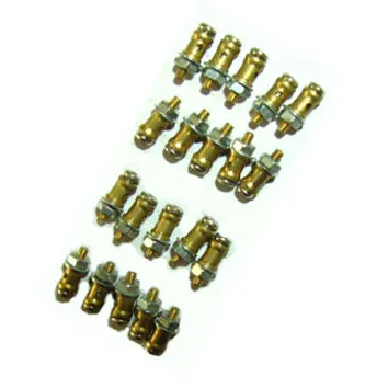 20 stks 1.1mm Servo Stuurinrichting Link Staaf beweging koppeling connector RC model vliegtuig onderdelen