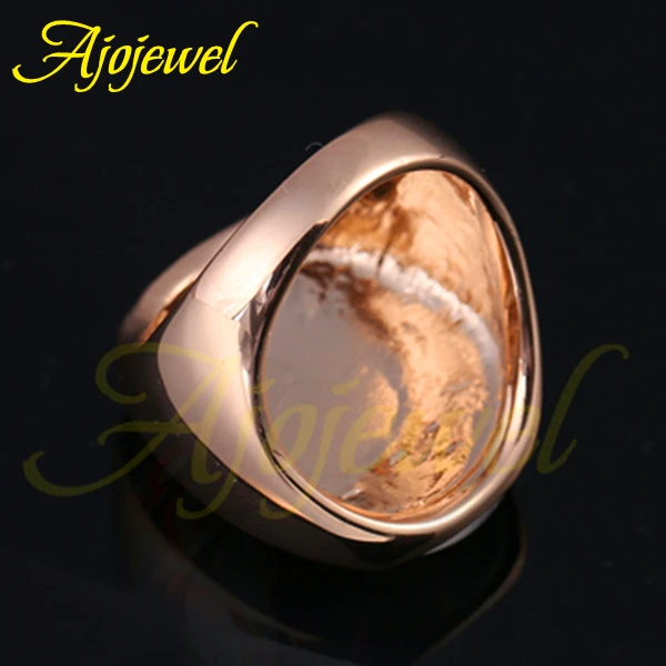 Size 7-10 Ajojewel Brand Unisex Luxury Large Oval Opal Ring Stone Jewelry