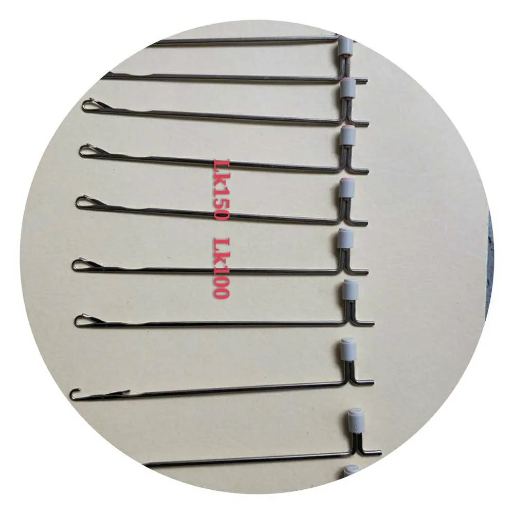 5pcs Knitting machine needles with caps spart parts for SIlver Reed Knitting machine LK100 LK150 Pink and Grey