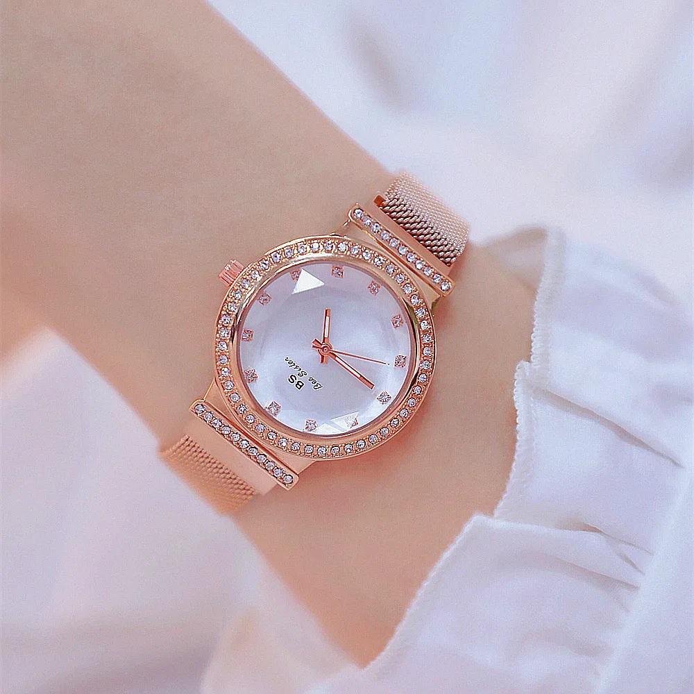 Women Watches 2019 Famous Brand Stylish Creative Diamond Small Gold Ladies Wrist Watch Female Wristwatch bayan kol saati