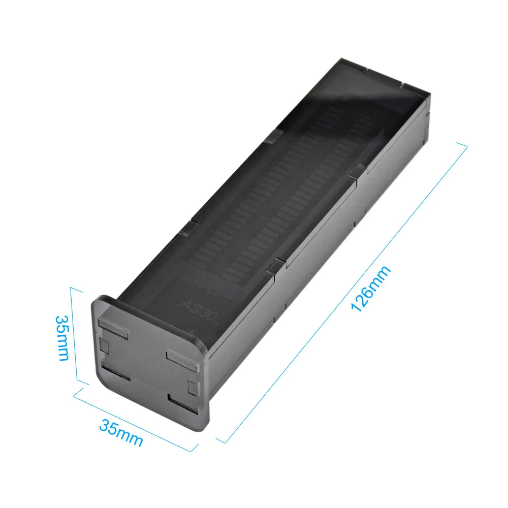 AIYIMA-placa amplificadora AS30 LED, indicador de espectro de Audio y música, SCM, indicador de nivel estéreo, medidor VU de velocidad ajustable con funda