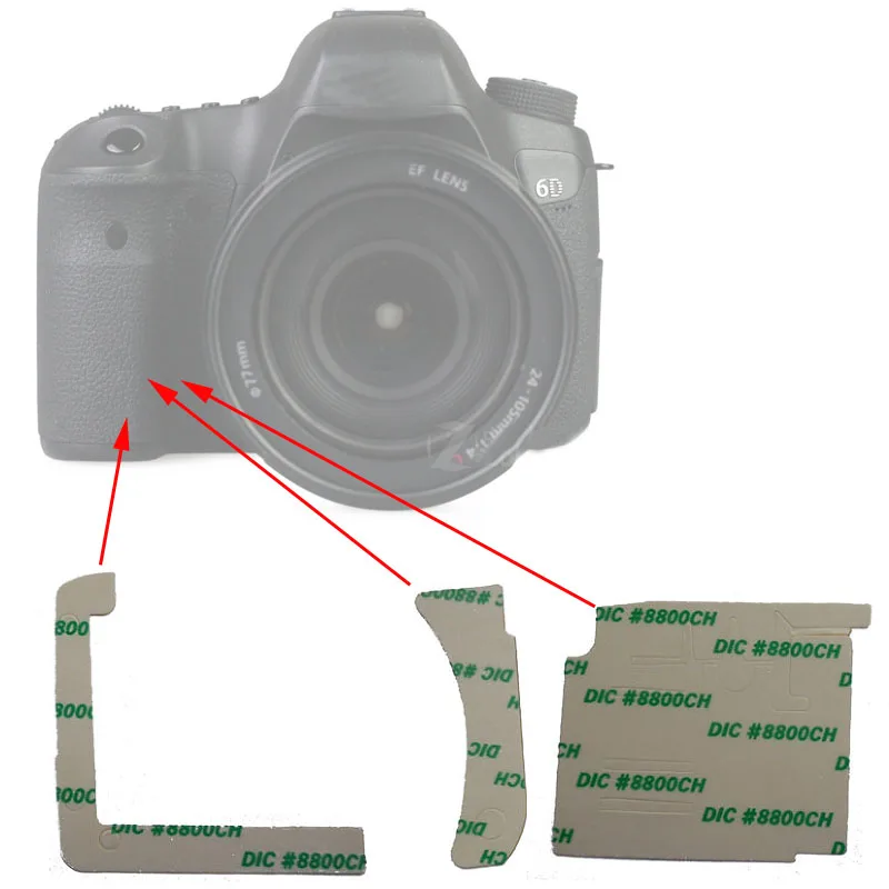 المطاط على الوجهين adhesive-3M-adhesive الشريط الشريط لاصق صيانة خاصة لكانون 5D2 5D3 6D