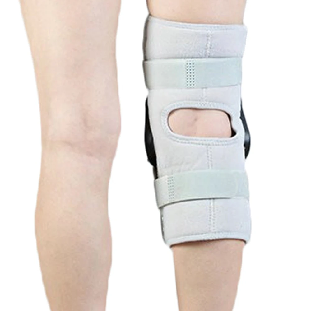 ROM Patella Knee Braces Support Pad  Orthosis Belt Hinged Adjustable Short Knee joint lateral stability Prevent hyperextension