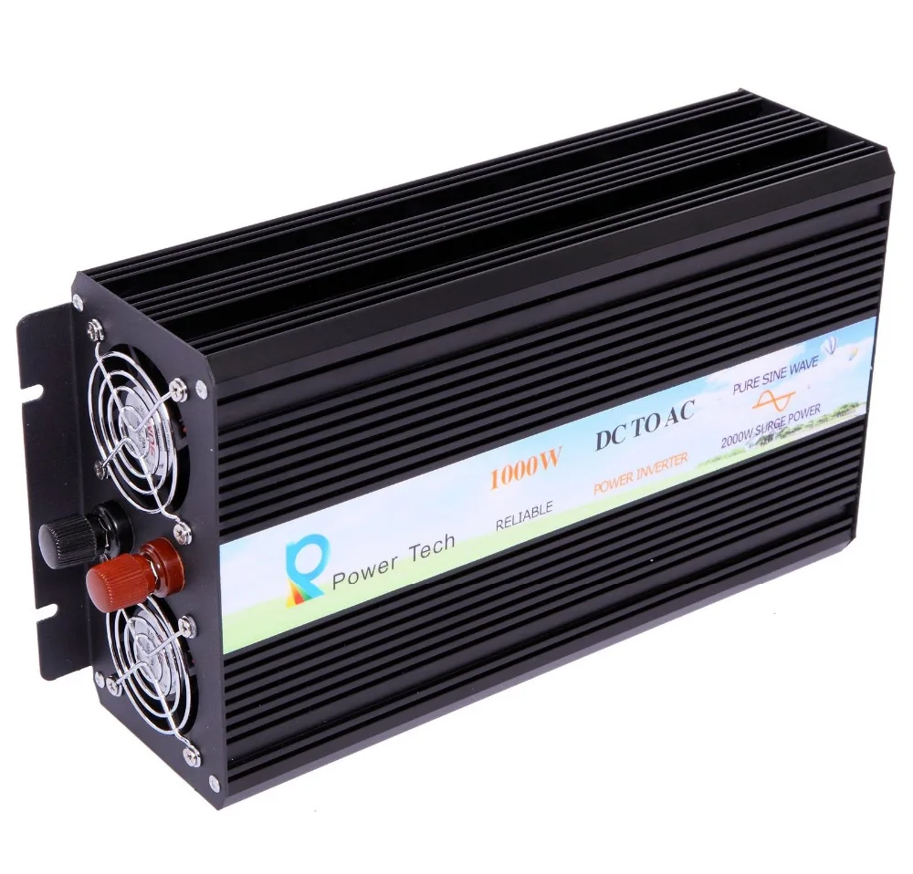 Pure Sine Wave Solar Inverter Generator 1000W Car Power Inverter 12V/24V to 100V/110V/220V/240V DC to AC Converter Power Supply