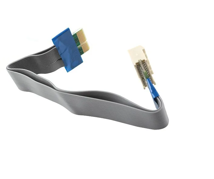 

PCI-E 1X PCI-E Extension Slot Riser Card Extension Flex Relocate Cable Extender power supply cable for bitcoin miner currency