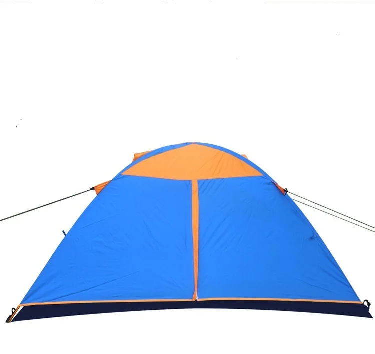 EL INDIO Outdoor double decker camping equipment, aluminum rod, fast open rainproof camp tent HL5523