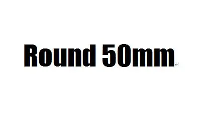 Variant: Round 50mm