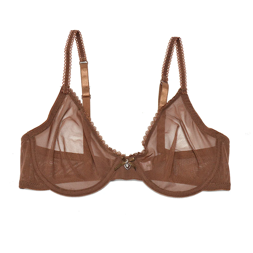 B C D E F Cup 75 80 85 90 95 100 Women Bras Panties Sales Separate Hot Charms Plus Size Underwear Sexy Transparent Bralette Xmas