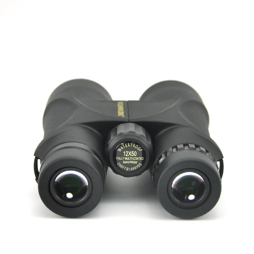 Imagem -02 - Visionking-profissional Zoom Binocular Poderoso Longo Alcance Fmc Bak4 Birdvering ao ar Livre Camping Nitrogênio Óptica Telescópio 12x50