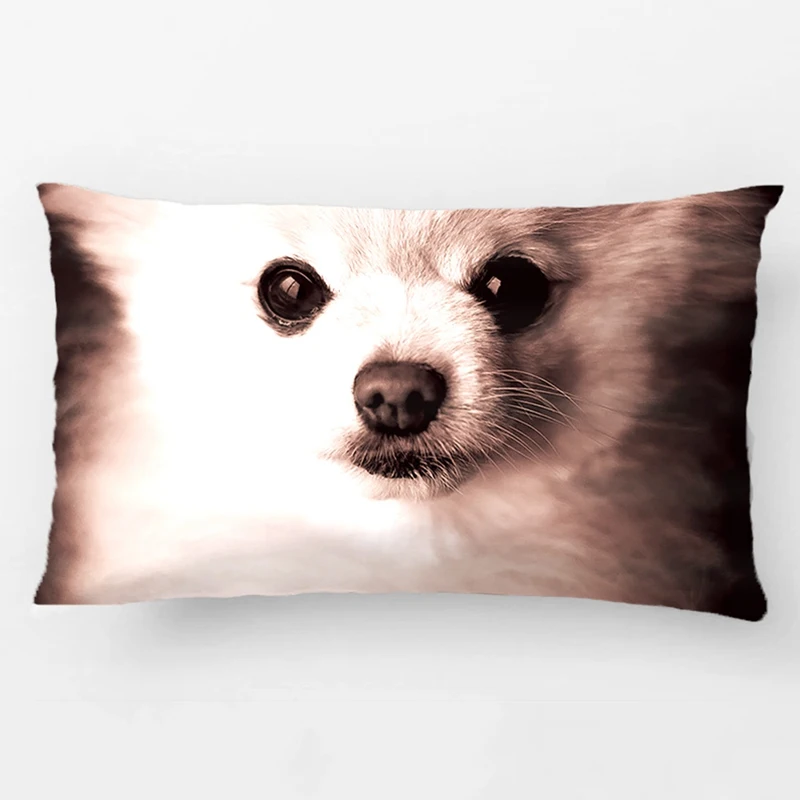 Precious Pomeranian Accent Wedding Decorative Cushion Cover Pillow Case Customize Gift By Lvsure For Car Sofa Seat Pillowcase