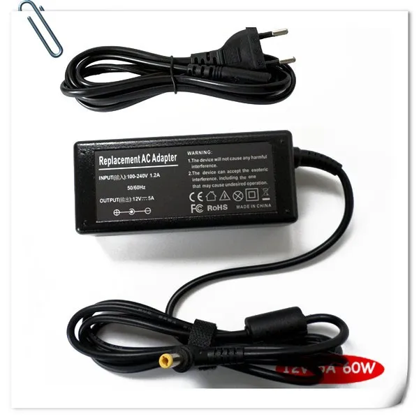 

12V 5A AC Adapter For BenQ LCD Monitors FP767 FP791 FP855 FP991 FP581 Charger