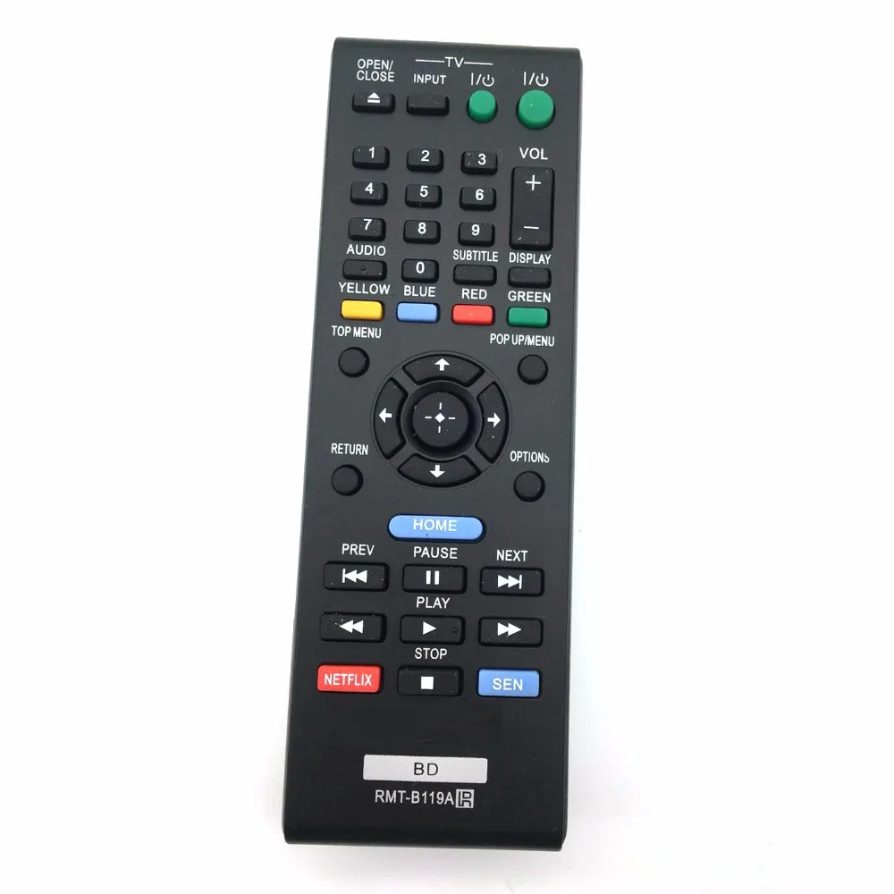 New RMT-B119A Replace Remote For Sony Blu-ray DVD Player BDP-BX59 BDP-S390 BDP-S590 BDP-BX110 BDP-S1100 BDP-S3100