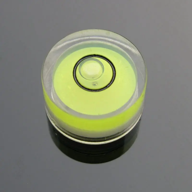 HACCURY 15*8mm Acrylic spirit level Camera Accessories mini spirit level Circular bubble level Balancing equipment