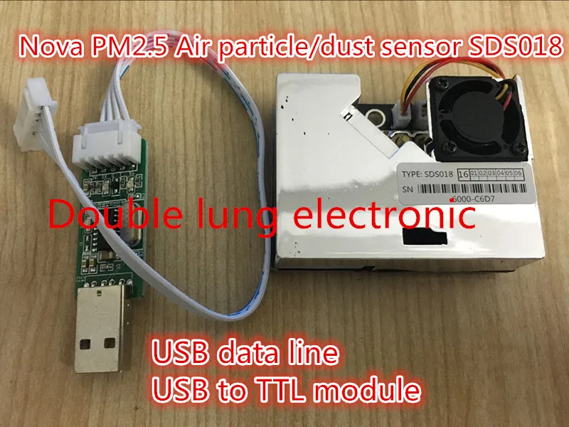 1PCS/10PCS/LOT Nova PM2.5 Air particle/dust sensor SDS018, laser inside, digital output module air purifier