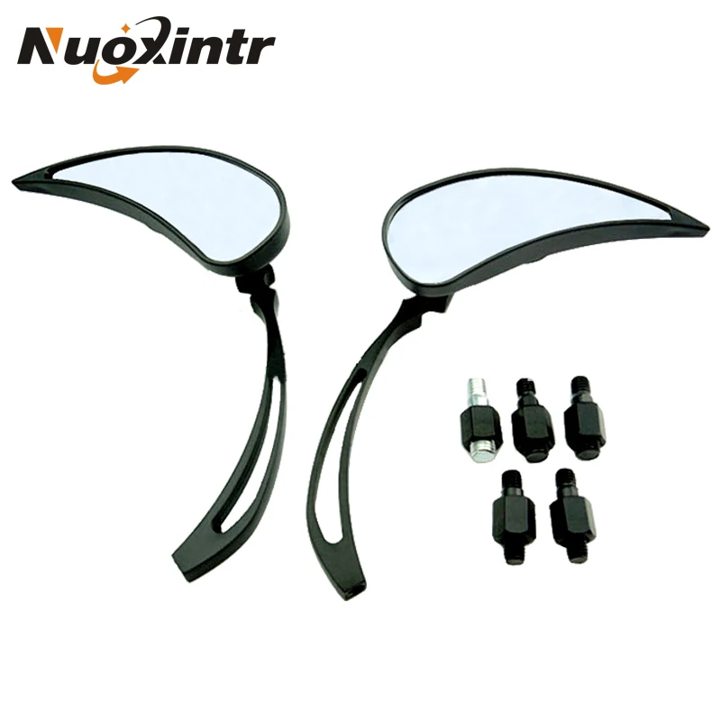 

Nuoxintr Motorcycle Mirror Rear Mirrors For Yamaha Kawasaki Suzuki Honda Harley Aprilia Ducati BMW Street Sport Cruiser Chopper