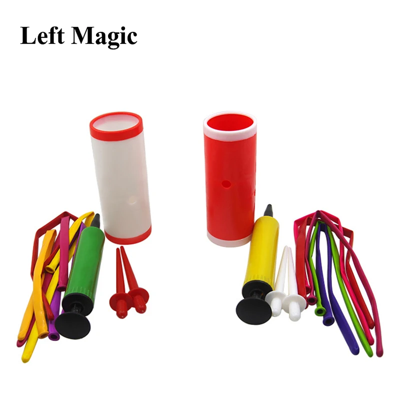 1set Sword Through Balloon close up magic tricks Balloon Recovery magician props Mentalism Illusions accessories  E3087