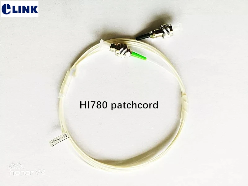 HI780nm FC/APC UPC fiber optic patchcord 0.5m 1m 2m 3mtr 0.9mm loose tube ftth jumper optical fibre 780nm ftth elink 10pcs