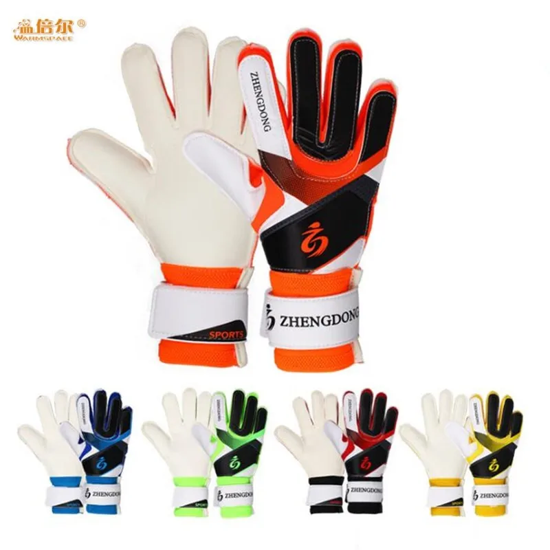 100p Adult Football Fans Training&Competition Goalkeeper Gloves,Non-slip Foaming PU Latex Soccer Gloves,Children Goalie Gloves