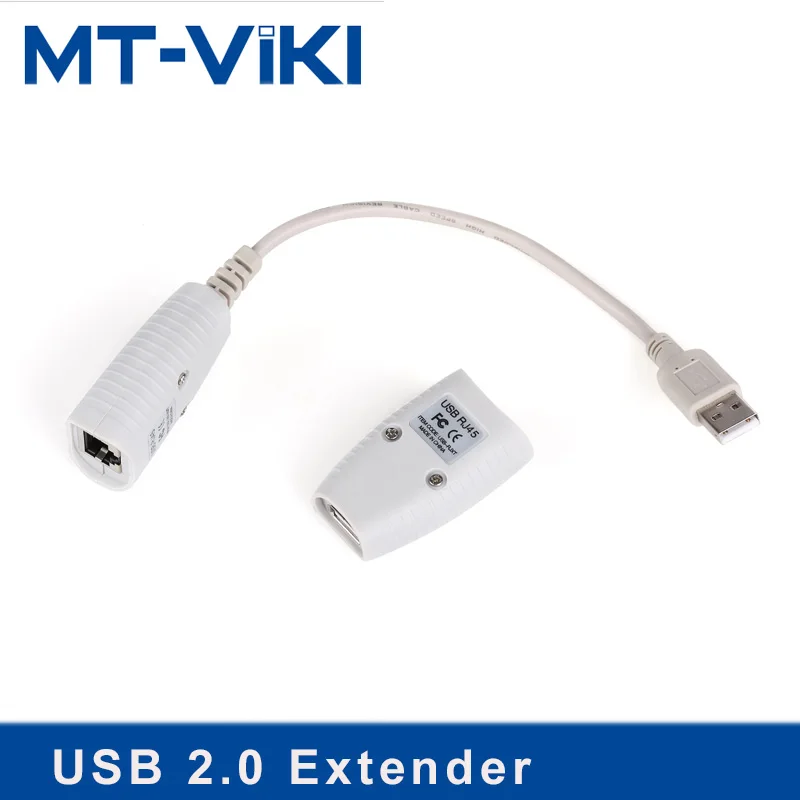 MT-VIKI USB2.0 Extender 150FT 150 feet 50m USB to RJ45 LAN Cable Extension Adapter MT-150FT