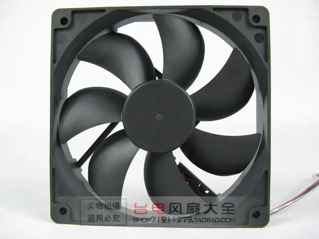 Young Lin DFS122512M Server Cooling Fan DC 12V 0.30A 120x120x25mm 2-wire