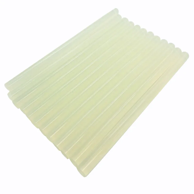 5pc Kleber sticks 7/11x190mm Klar Kleber Sticks Für Kleber Auto Audio Craft General Purpose Adhesive stick Legierung Zubehör