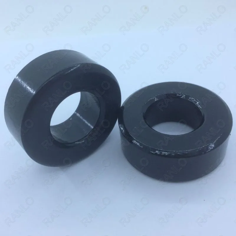 2pcs RANLO Sendust Toroidal Core T184-125 CS467125 77438-A7   OD*ID*HT 48*23*19 mm AL: 281nH/N2 Ue: 125