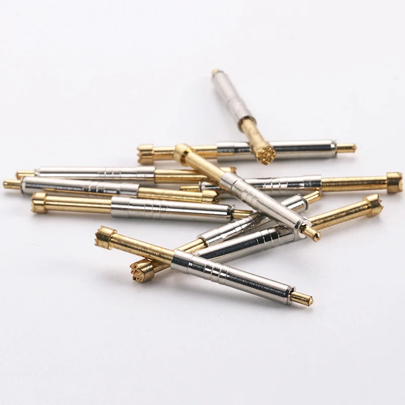 

38mm New Probe Needle 50pcs/Pack Thimble Spring Tension Test Probe Plum Head Nine Tooth Integrated Needle PH-5H Test Glod Tool