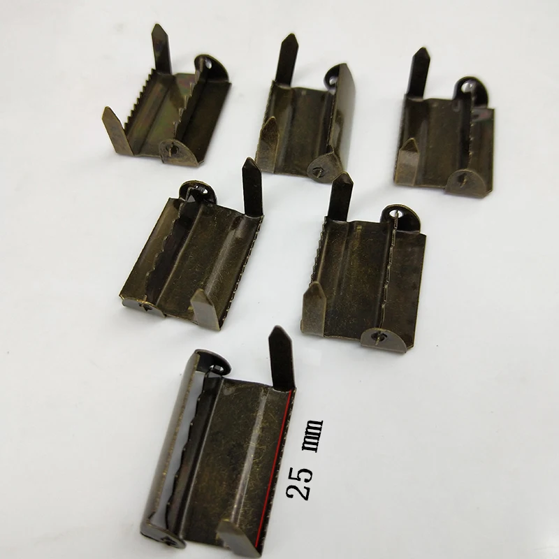 30 pcs/lot Bronze metal buckle Suspenders adjustment buckles Craft Sewing materials Garment Accessories 2.0cm/2.5cm