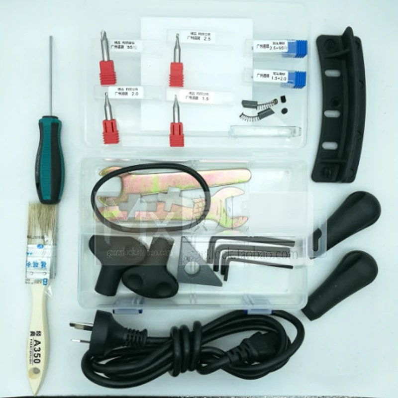 Manual Key Cutting Machine Vertical Key Machine Tungsten Steel Knife Hollow Keys Locksmith Tools Lock Pick Set Machine D31A
