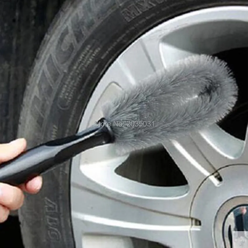 New Car Styling Auto tire cleaning brush tool for peugeot ford focus golf mk3 honda civic 2017 jimny citroen c3 corolla 2018