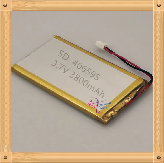 XHR-2P 2.45 2.54  406595 3.7V 3800mAh special lithium polymer battery