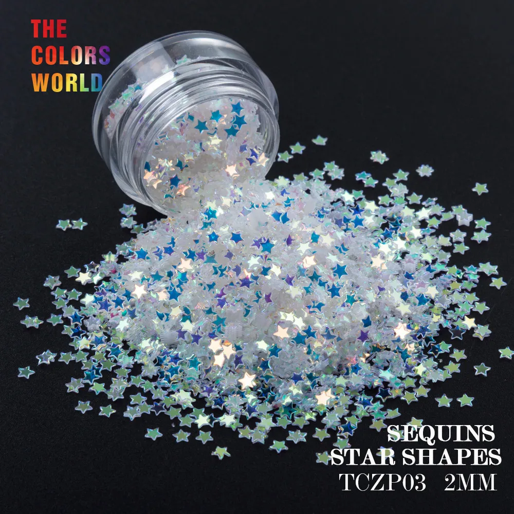 

TCT-118 Star Shape 2MM Size Sequins For Nail Art Decoration Body Art FacePaint Nail Gel Manual DIY Decoration Crafts Decoration