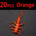20 piezas de color naranja