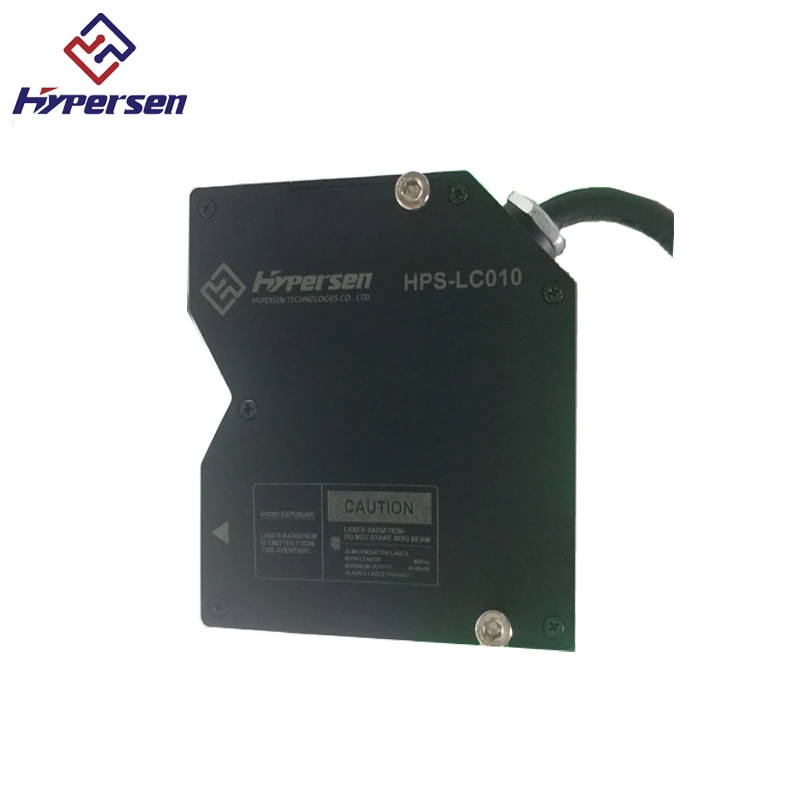 Hypersen Noncontact Laser Displacement Sensor IP67 Protection Level 8.7k Hz Sampling Frequeney High Precision Transducer