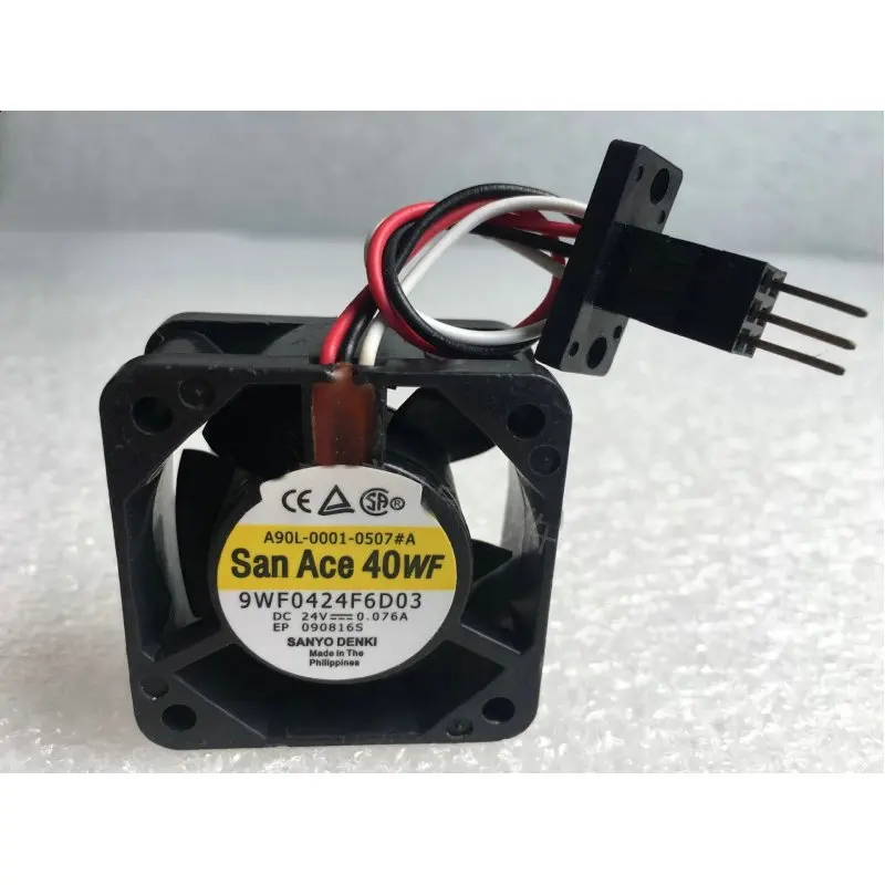 Nhà máy Giá San Ace 40WF 9WF0424F6D03 A90L-0001-0507 # MỘT DC 24 V FANUC Fan với 3 Pin Cắm